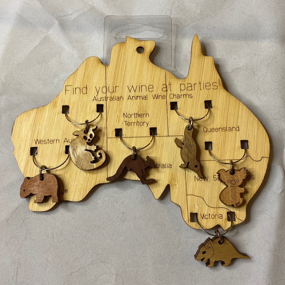 Wine stem charms